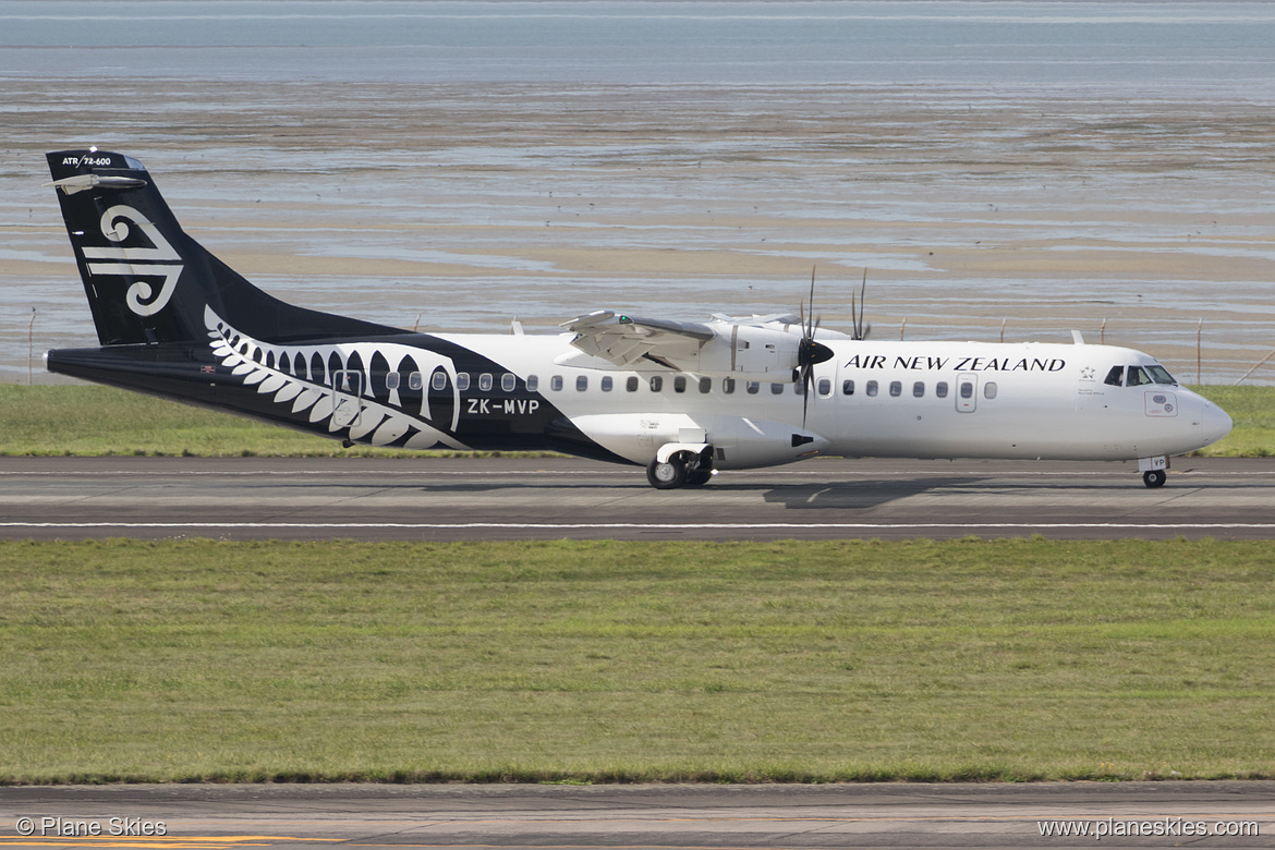 Mount Cook Airline ATR ATR 72-600 ZK-MVP at Auckland International Airport (NZAA/AKL) Mount Cook Airline ATR ATR 72-600 ZK-MVP at Auckland International Airport (NZAA/AKL)