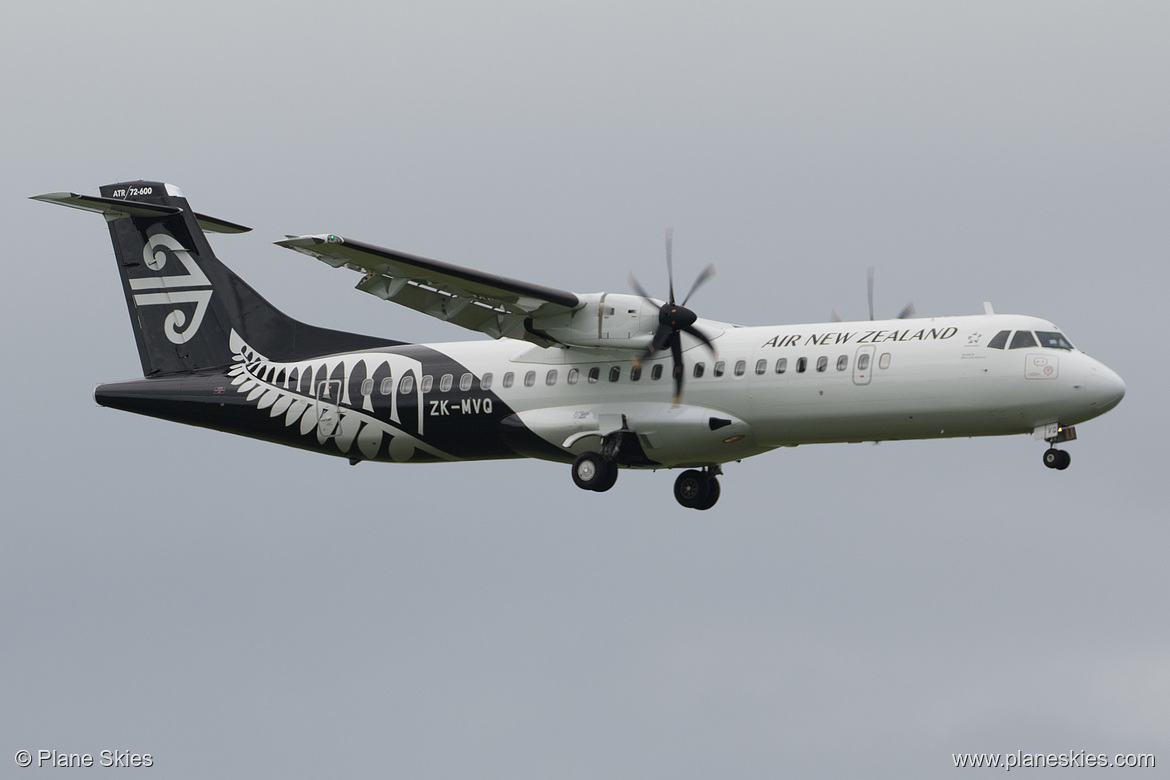 Mount Cook Airline ATR ATR 72-600 ZK-MVQ at Auckland International Airport (NZAA/AKL) Mount Cook Airline ATR ATR 72-600 ZK-MVQ at Auckland International Airport (NZAA/AKL)