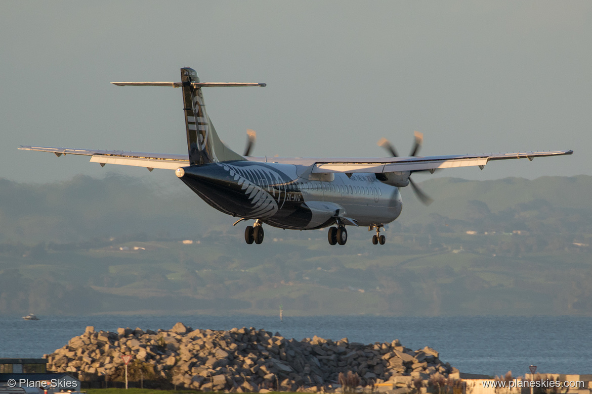 Mount Cook Airline ATR ATR 72-600 ZK-MVQ at Auckland International Airport (NZAA/AKL) Mount Cook Airline ATR ATR 72-600 ZK-MVQ at Auckland International Airport (NZAA/AKL)