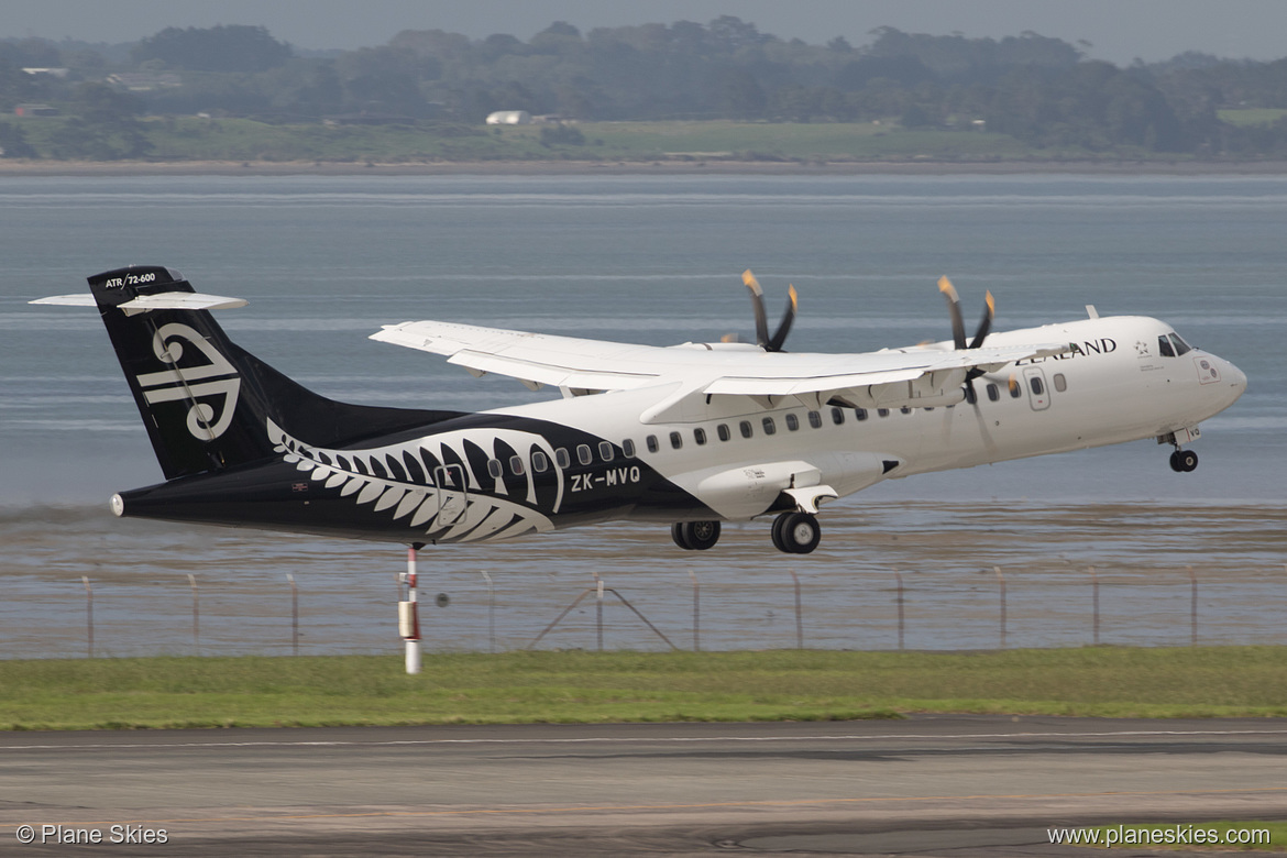 Mount Cook Airline ATR ATR 72-600 ZK-MVQ at Auckland International Airport (NZAA/AKL)