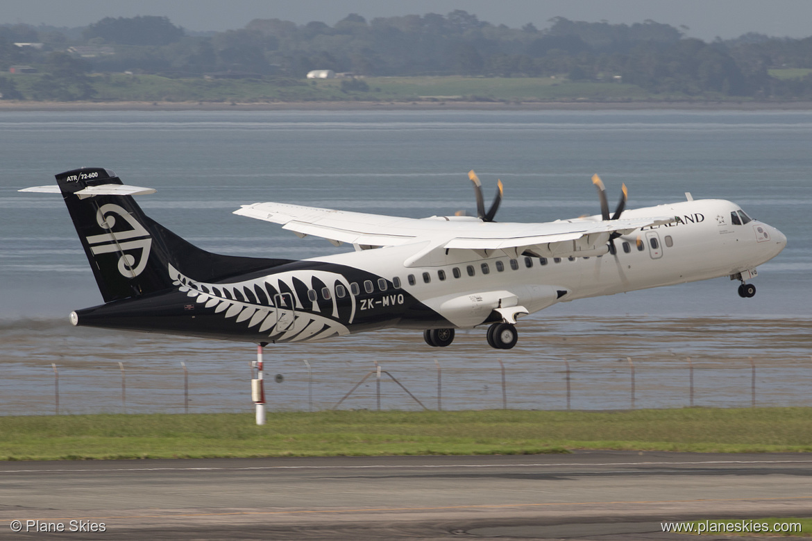 Mount Cook Airline ATR ATR 72-600 ZK-MVQ at Auckland International Airport (NZAA/AKL) Mount Cook Airline ATR ATR 72-600 ZK-MVQ at Auckland International Airport (NZAA/AKL)