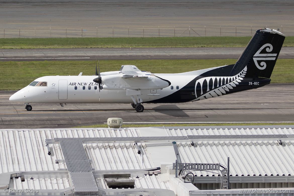 Air Nelson DHC Dash-8-300 ZK-NEC at Auckland International Airport (NZAA/AKL) Air Nelson DHC Dash-8-300 ZK-NEC at Auckland International Airport (NZAA/AKL)