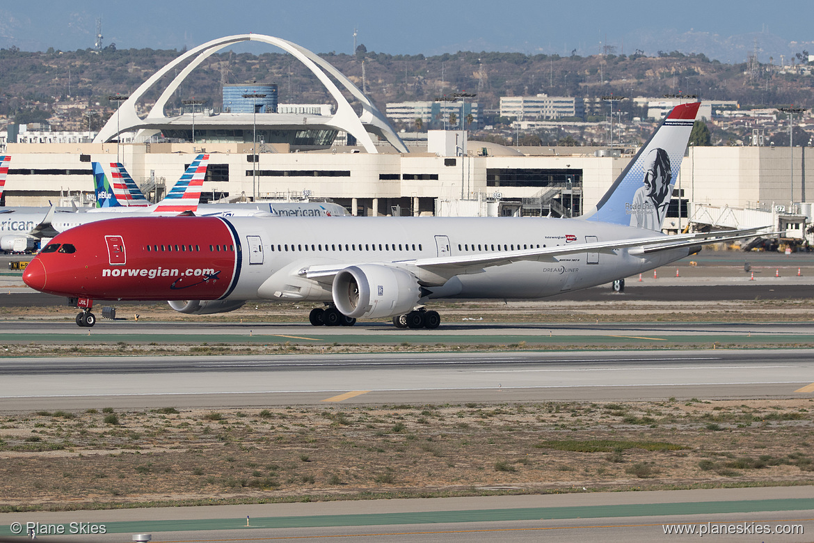 Norwegian Air UK Boeing 787-9 G-CJUL at Los Angeles International Airport (KLAX/LAX) Norwegian Air UK Boeing 787-9 G-CJUL at Los Angeles International Airport (KLAX/LAX)
