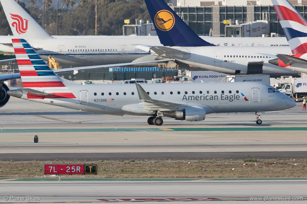 Compass Airlines Embraer ERJ-175 N213NN at Los Angeles International Airport (KLAX/LAX) Compass Airlines Embraer ERJ-175 N213NN at Los Angeles International Airport (KLAX/LAX)