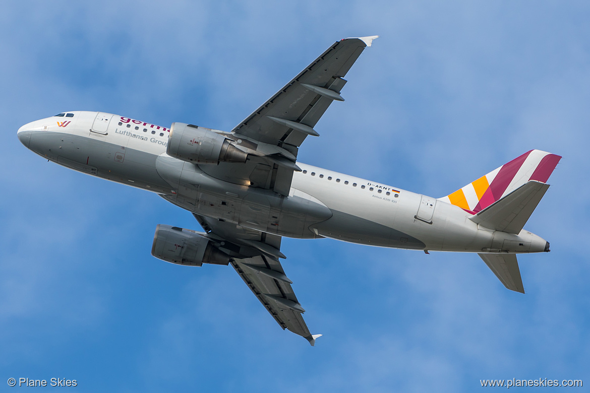 Germanwings Airbus A319-100 D-AKNT at London Heathrow Airport (EGLL/LHR)