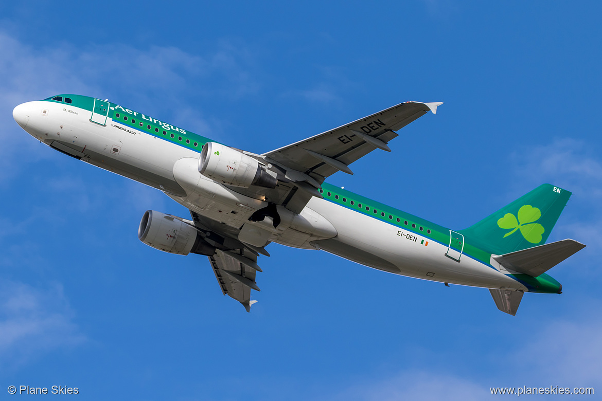 Aer Lingus Airbus A320-200 EI-DEN at London Heathrow Airport (EGLL/LHR) Aer Lingus Airbus A320-200 EI-DEN at London Heathrow Airport (EGLL/LHR)