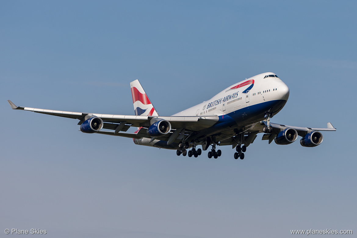 British Airways Boeing 747-400 G-CIVX at London Heathrow Airport (EGLL/LHR)