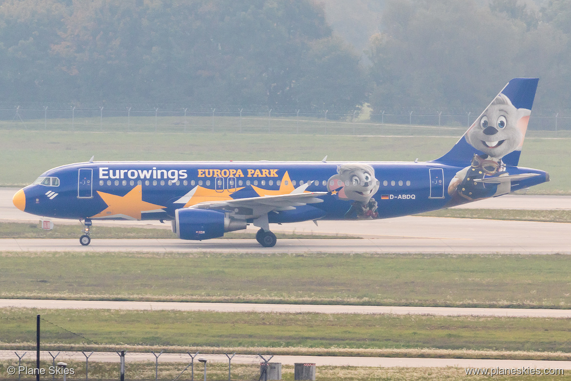 Eurowings Airbus A320-200 D-ABDQ at Munich International Airport (EDDM/MUC)