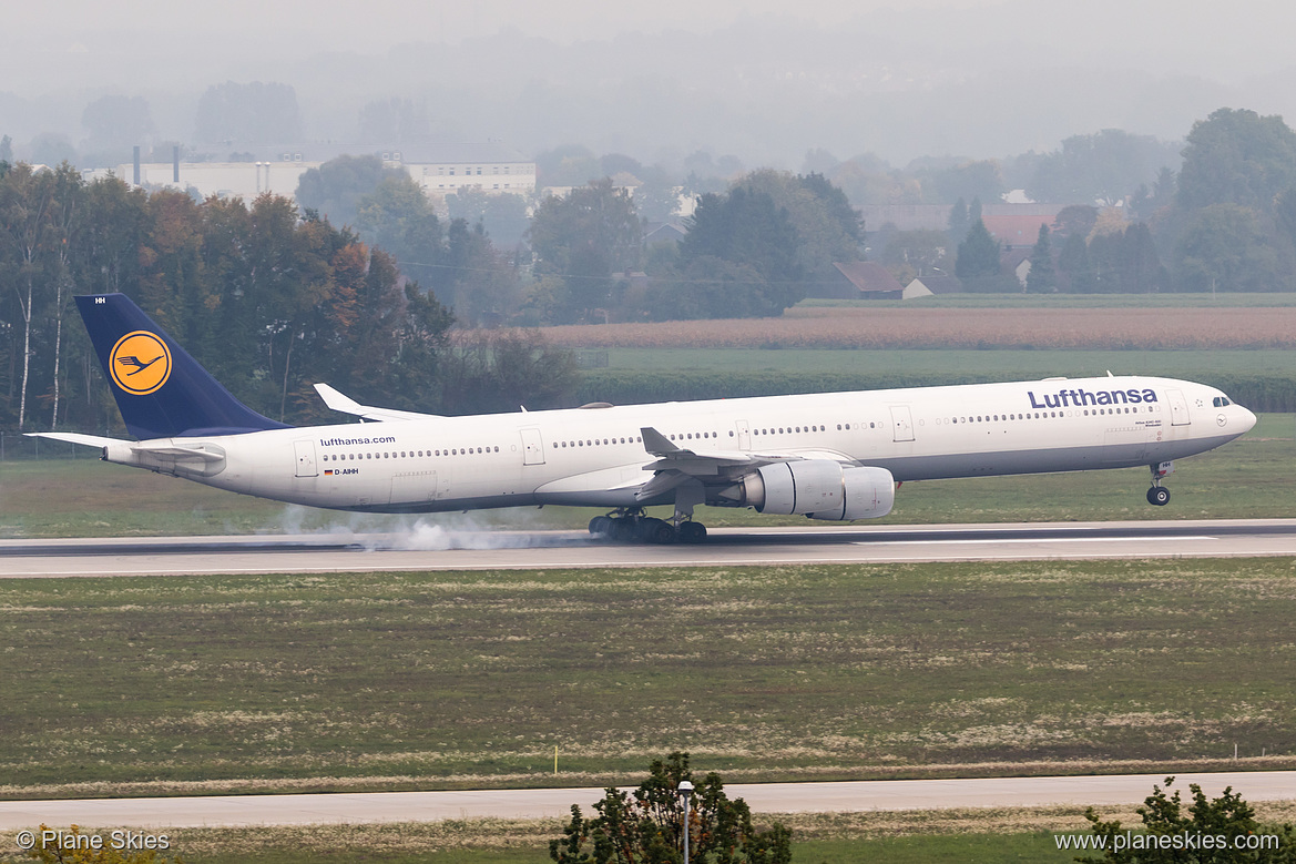 Lufthansa Airbus A340-600 D-AIHH at Munich International Airport (EDDM/MUC)