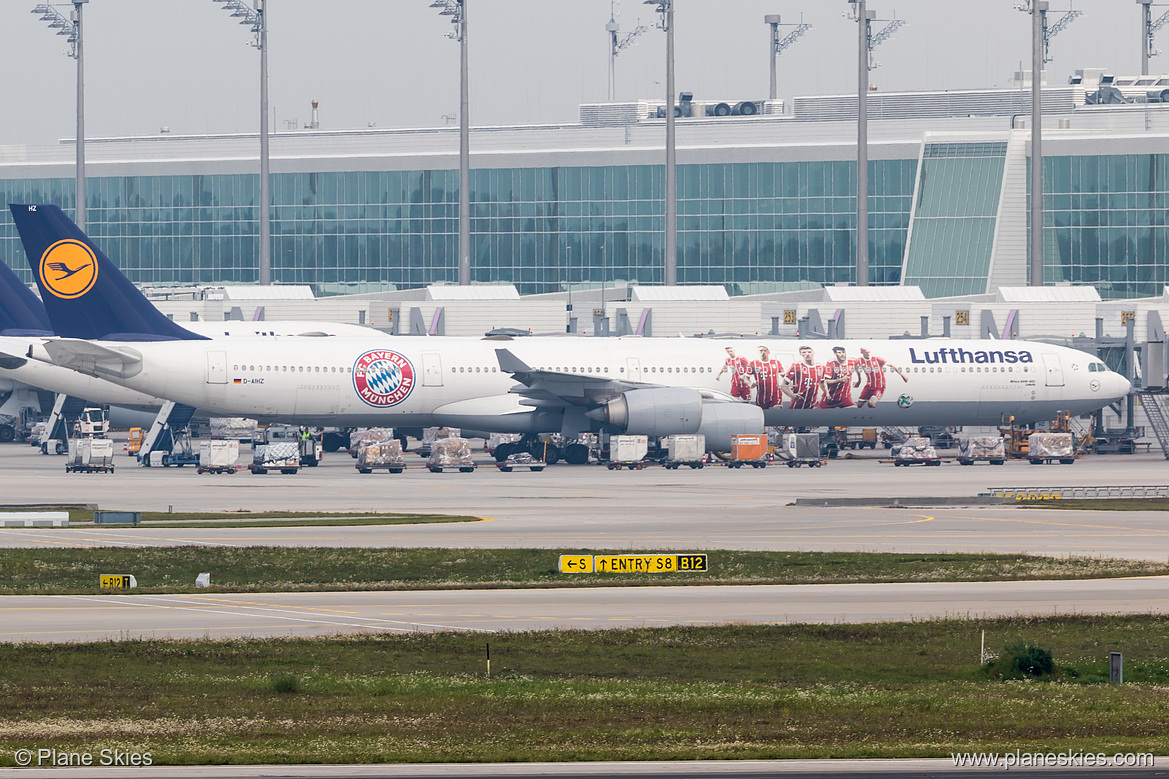 Lufthansa Airbus A340-600 D-AIHZ at Munich International Airport (EDDM/MUC)