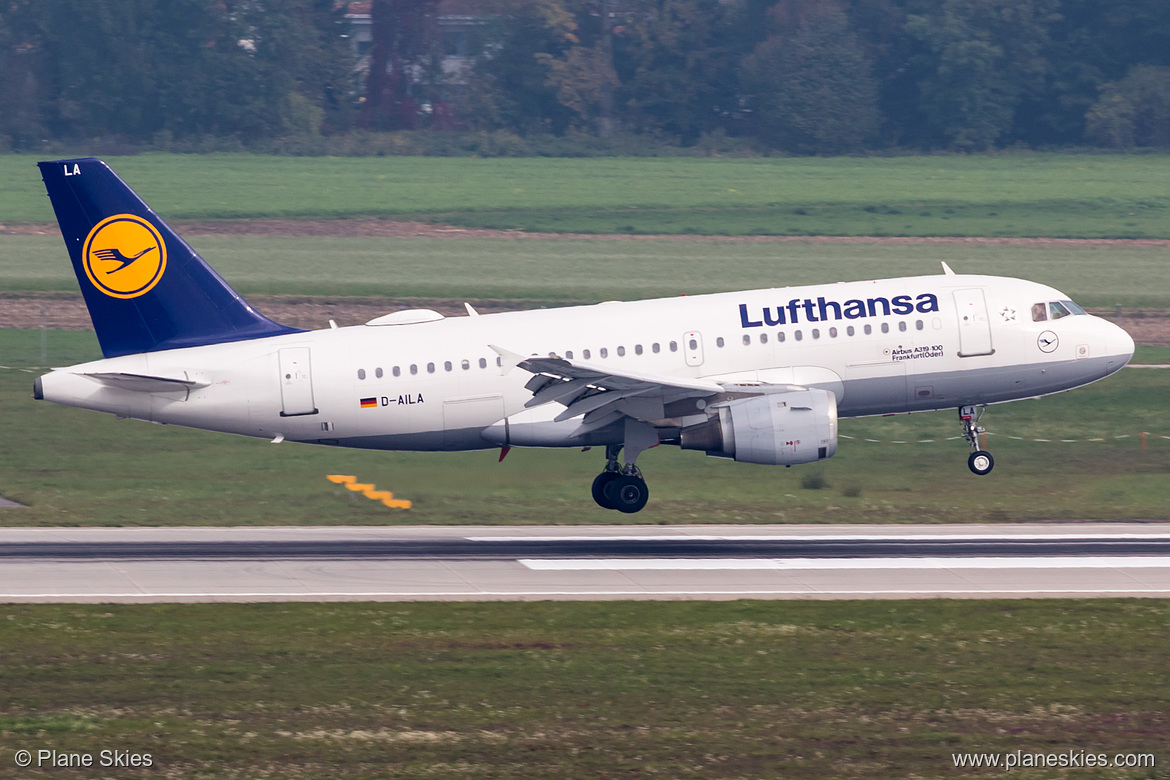 Lufthansa Airbus A319-100 D-AILA at Munich International Airport (EDDM/MUC)