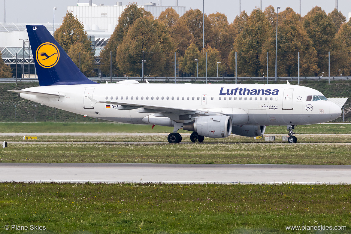 Lufthansa Airbus A319-100 D-AILP at Munich International Airport (EDDM/MUC)