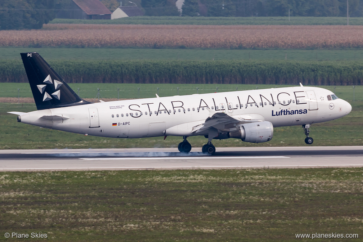 Lufthansa Airbus A320-200 D-AIPC at Munich International Airport (EDDM/MUC)