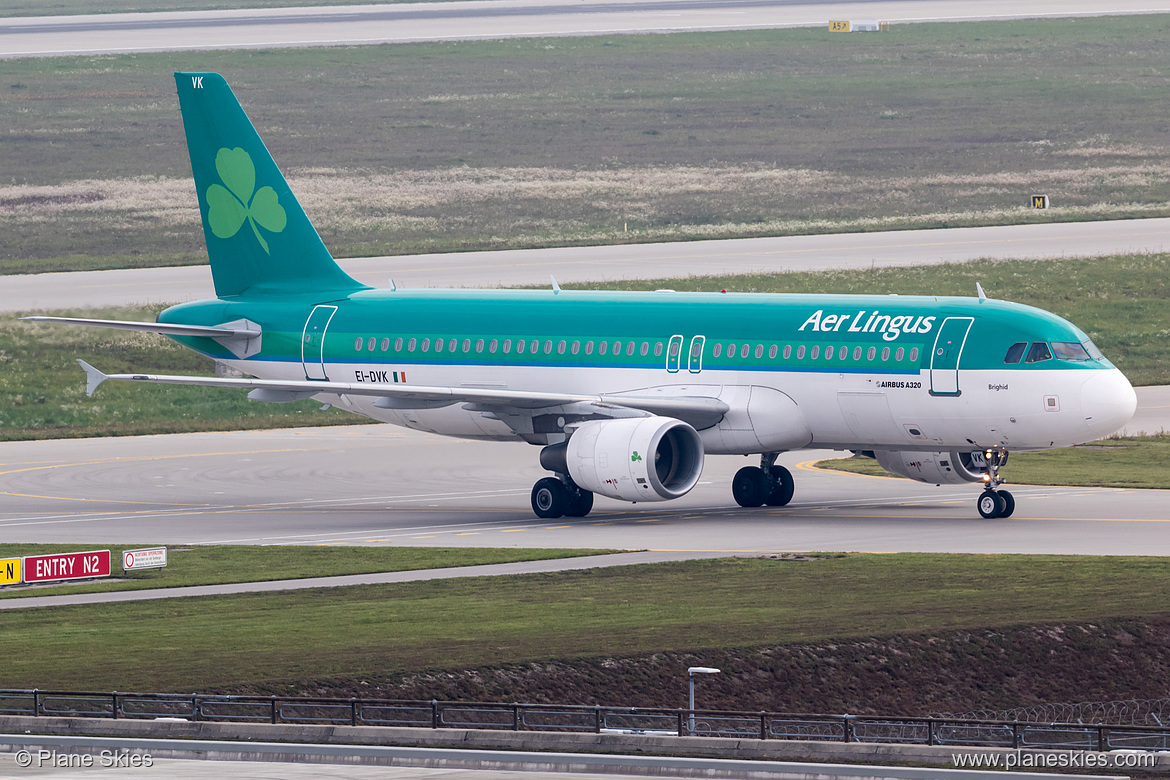 Aer Lingus Airbus A320-200 EI-DVK at Munich International Airport (EDDM/MUC)