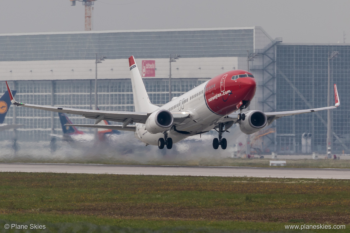 Norwegian Air International Boeing 737-800 EI-FHL at Munich International Airport (EDDM/MUC)