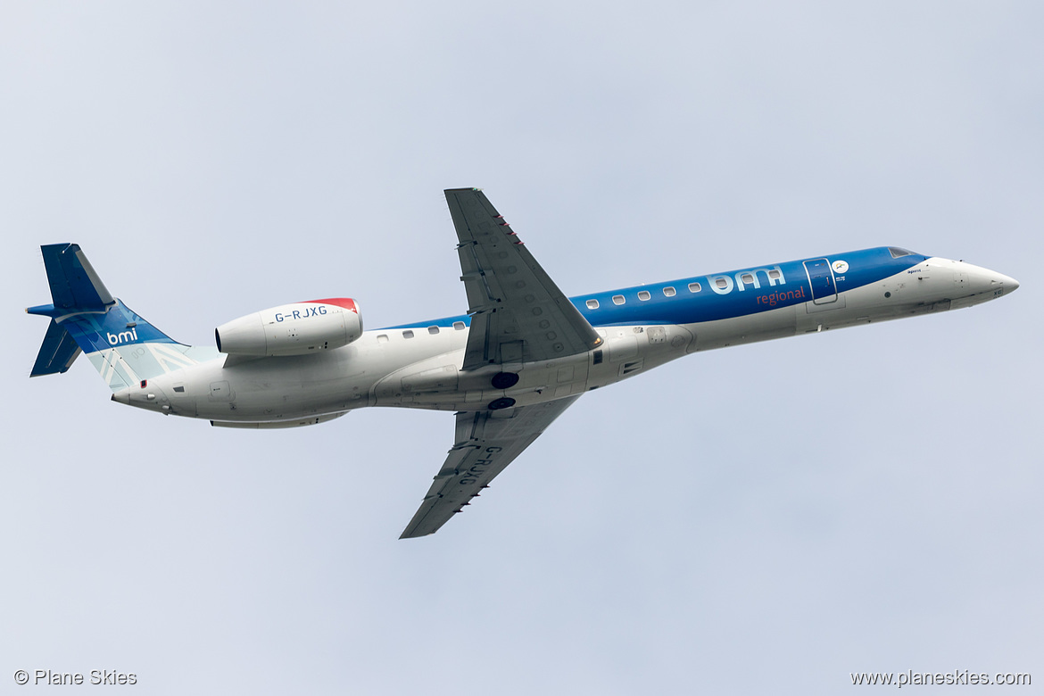 BMI Regional Embraer ERJ-145 G-RJXG at Munich International Airport (EDDM/MUC)