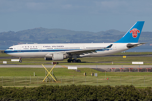China Southern Airlines Airbus A330-200 B-6516 at Auckland International Airport (NZAA/AKL)