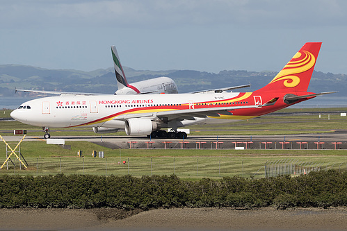 Hong Kong Airlines Airbus A330-200 B-LNC at Auckland International Airport (NZAA/AKL) Hong Kong Airlines Airbus A330-200 B-LNC at Auckland International Airport (NZAA/AKL)