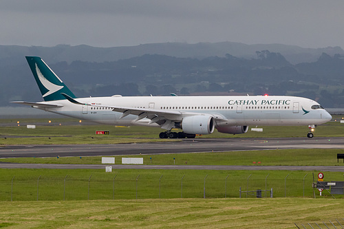 Cathay Pacific Airbus A350-900 B-LRV at Auckland International Airport (NZAA/AKL)