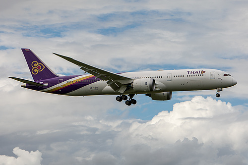 Thai Airways Boeing 787-9 HS-TWB at Auckland International Airport (NZAA/AKL) Thai Airways Boeing 787-9 HS-TWB at Auckland International Airport (NZAA/AKL)