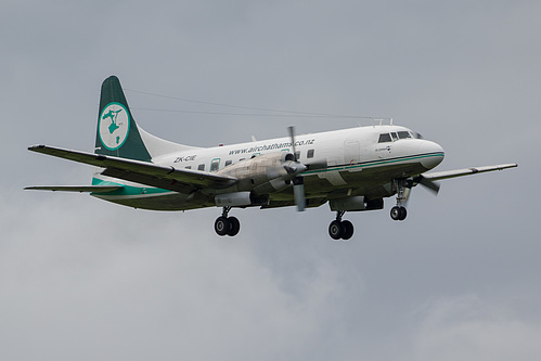 Air Chathams Convair CV-580 ZK-CIE at Auckland International Airport (NZAA/AKL)