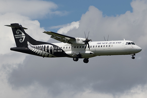 Mount Cook Airline ATR ATR 72-210 ZK-MCB at Auckland International Airport (NZAA/AKL) Mount Cook Airline ATR ATR 72-210 ZK-MCB at Auckland International Airport (NZAA/AKL)