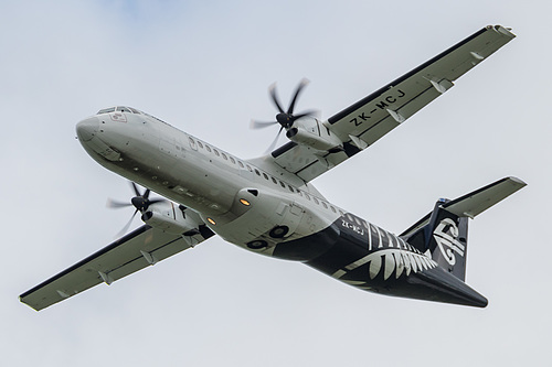 Mount Cook Airline ATR ATR 72-210 ZK-MCJ at Auckland International Airport (NZAA/AKL) Mount Cook Airline ATR ATR 72-210 ZK-MCJ at Auckland International Airport (NZAA/AKL)