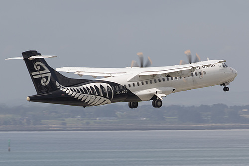 Mount Cook Airline ATR ATR 72-210 ZK-MCO at Auckland International Airport (NZAA/AKL) Mount Cook Airline ATR ATR 72-210 ZK-MCO at Auckland International Airport (NZAA/AKL)
