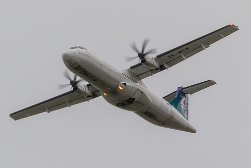 Mount Cook Airline ATR ATR 72-210 ZK-MCX at Auckland International Airport (NZAA/AKL) Mount Cook Airline ATR ATR 72-210 ZK-MCX at Auckland International Airport (NZAA/AKL)