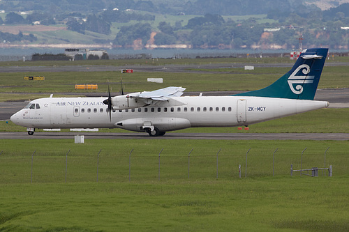 Mount Cook Airline ATR ATR 72-210 ZK-MCY at Auckland International Airport (NZAA/AKL) Mount Cook Airline ATR ATR 72-210 ZK-MCY at Auckland International Airport (NZAA/AKL)