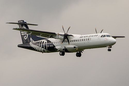 Mount Cook Airline ATR ATR 72-600 ZK-MVC at Auckland International Airport (NZAA/AKL) Mount Cook Airline ATR ATR 72-600 ZK-MVC at Auckland International Airport (NZAA/AKL)