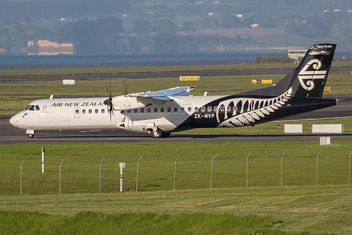 Mount Cook Airline ATR ATR 72-600 ZK-MVP at Auckland International Airport (NZAA/AKL) Mount Cook Airline ATR ATR 72-600 ZK-MVP at Auckland International Airport (NZAA/AKL)