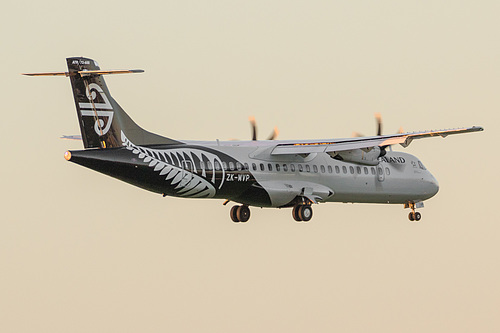 Mount Cook Airline ATR ATR 72-600 ZK-MVP at Auckland International Airport (NZAA/AKL) Mount Cook Airline ATR ATR 72-600 ZK-MVP at Auckland International Airport (NZAA/AKL)