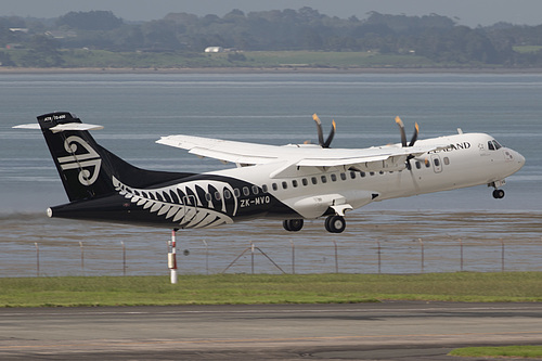 Mount Cook Airline ATR ATR 72-600 ZK-MVQ at Auckland International Airport (NZAA/AKL) Mount Cook Airline ATR ATR 72-600 ZK-MVQ at Auckland International Airport (NZAA/AKL)