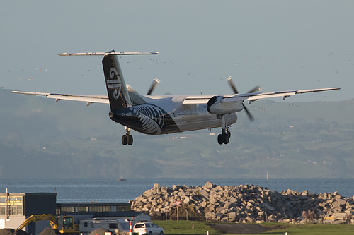 Air Nelson DHC Dash-8-300 ZK-NEP at Auckland International Airport (NZAA/AKL)