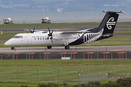 Air Nelson DHC Dash-8-300 ZK-NEW at Auckland International Airport (NZAA/AKL) Air Nelson DHC Dash-8-300 ZK-NEW at Auckland International Airport (NZAA/AKL)