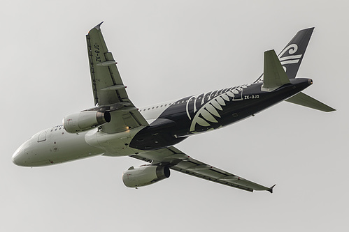 Air New Zealand Airbus A320-200 ZK-OJO at Auckland International Airport (NZAA/AKL)