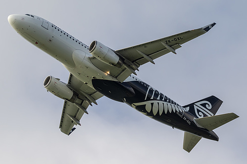 Air New Zealand Airbus A320-200 ZK-OXL at Auckland International Airport (NZAA/AKL)