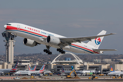 China Cargo Airlines Boeing 777F B-2083 at Los Angeles International Airport (KLAX/LAX)