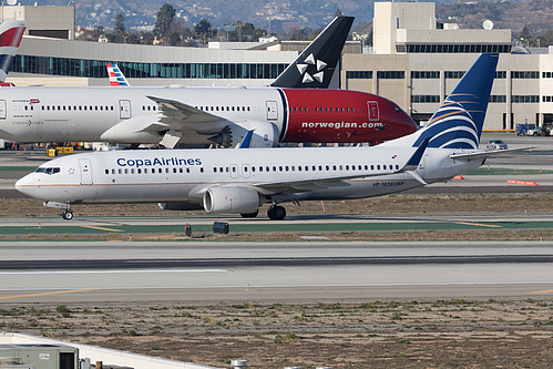 Copa Airlines Boeing 737-800 HP-1828CMP at Los Angeles International Airport (KLAX/LAX)