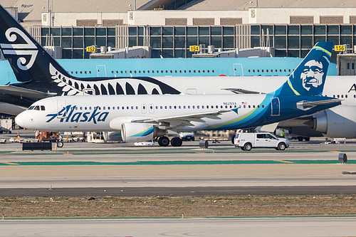 Alaska Airlines Airbus A320-200 N625VA at Los Angeles International Airport (KLAX/LAX) Alaska Airlines Airbus A320-200 N625VA at Los Angeles International Airport (KLAX/LAX)