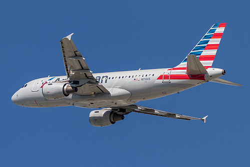 American Airlines Airbus A319-100 N712US at Los Angeles International Airport (KLAX/LAX)