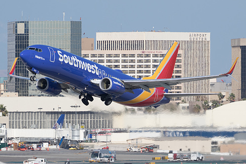 Southwest Airlines Boeing 737-800 N8642E at Los Angeles International Airport (KLAX/LAX)
