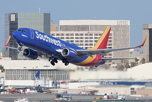 Southwest Airlines Boeing 737-800 N8642E at Los Angeles International Airport (KLAX/LAX) Southwest Airlines Boeing 737-800 N8642E at Los Angeles International Airport (KLAX/LAX)