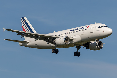 Air France Airbus A319-100 F-GRHY at London Heathrow Airport (EGLL/LHR)