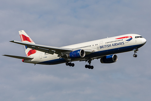 British Airways Boeing 767-300ER G-BNWA at London Heathrow Airport (EGLL/LHR) British Airways Boeing 767-300ER G-BNWA at London Heathrow Airport (EGLL/LHR)