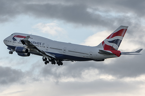 British Airways Boeing 747-400 G-CIVF at London Heathrow Airport (EGLL/LHR)