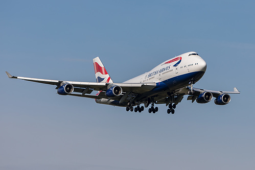 British Airways Boeing 747-400 G-CIVX at London Heathrow Airport (EGLL/LHR) British Airways Boeing 747-400 G-CIVX at London Heathrow Airport (EGLL/LHR)