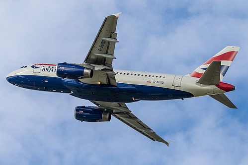 British Airways Airbus A319-100 G-EUOD at London Heathrow Airport (EGLL/LHR) British Airways Airbus A319-100 G-EUOD at London Heathrow Airport (EGLL/LHR)