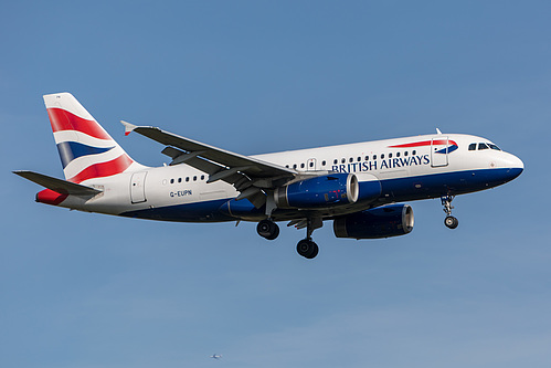 British Airways Airbus A319-100 G-EUPN at London Heathrow Airport (EGLL/LHR) British Airways Airbus A319-100 G-EUPN at London Heathrow Airport (EGLL/LHR)